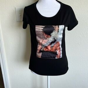 Used women black top